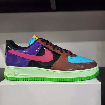 Nike Air Force 1 Low Undefeated Men's 11 Multi Patent Leather DV5255-200