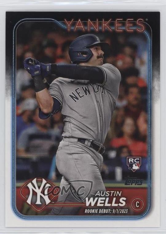2024 Topps Update Rookie Debut Austin Wells #US325 Rookie RC