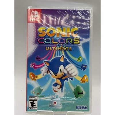 Sonic Colors Ultimate Nintendo Switch SEGA Video Game New Sealed HAC P AXQ6A