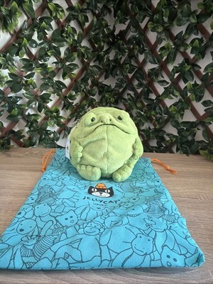 Jellycat Ricky Rain Frog Bag Plush Crossbody NWT Authentic RR4BF