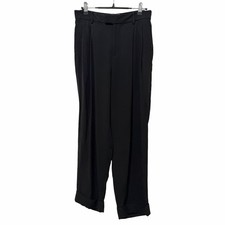 Everlane Womens Way High Tencel Taper Pleated Trouser Pant Size 4 Black Office
