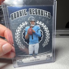 Panini 2025 Donruss Optic Rookie Recruits Cam Ward #1 Titans NFL Rookie Insert