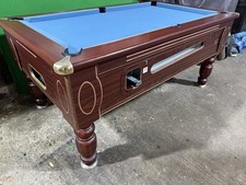 6 ft pool table  Slate Bed - Collect  or ask about Free delivery
