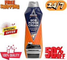 Astonish Specialist Hob Cream Cleaner, for Tough Burnt on 500 ml (Pack of 1)  105.40 per litre