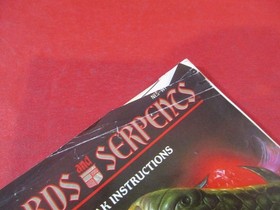 Swords and Serpents Nintendo NES Instruction Manual Booklet ONLY