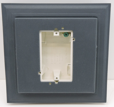 #ad #ad 🔥 Vinyl Siding Electrical Mounting Box Universal Fit Charcoal Grey 🔥 $14.99