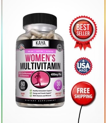 Womens Multivitamin & Multi-Mineral Increase Energy Metabolism and Vibrance