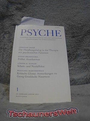 PSYCHE. Zeitschrift für Psychoanalyse und ihre Anwendungen. 55. Jg., Heft 1, Jan