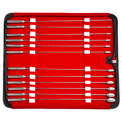 Rosebud Urethral Sounds Kit, High-Quality 316L Surgical Steel