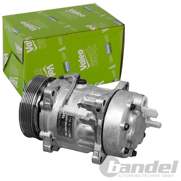 Valeo CORE-FLEX Klimakompressor SD7V16 Passend FüR CitroËN Berlingo C5 C8 Jumper-image