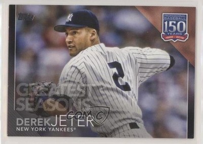 2019 Update 150 Years of Professional Baseball Black 111/299 Derek Jeter HOF h6d