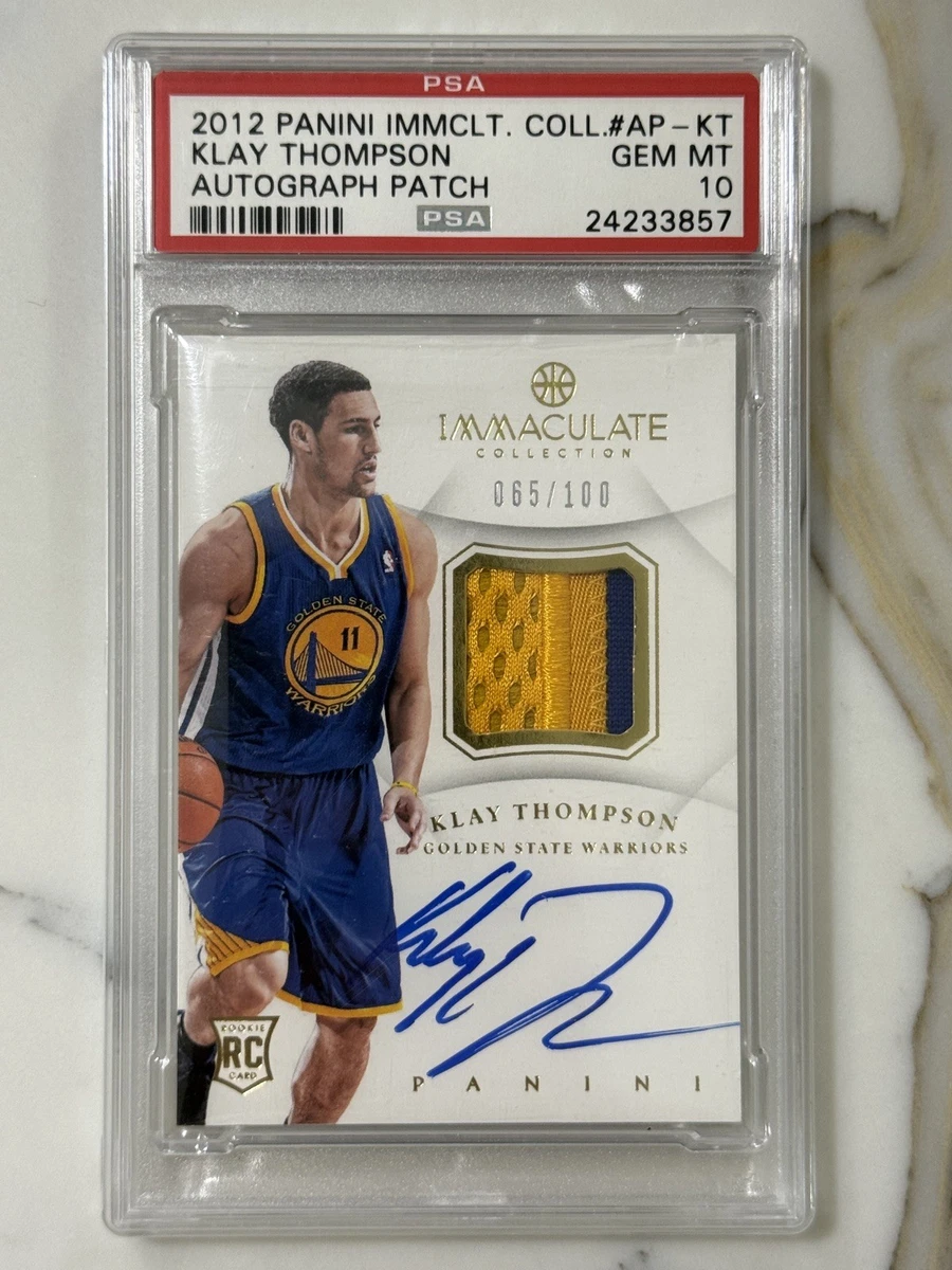 Klay Thompson Basketball Grade 10 Rookie Sports Trading Cards