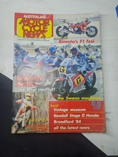 Australian Motorcycle News Motorbike Magazine December 1984 Swann Series