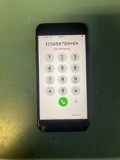 Original Apple iPhone 8 NUR Display incl. Frontkamera mit Glasschaden Defekt
