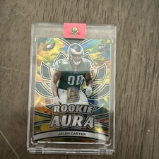 2023 Panini Spectra - Rookie Aura Jalen Carter #RA-JC 05/10 RARE Awesome Gold