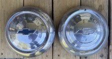 Vtg 1951-1953 Chevy Bel Air Dog Dish Hub Caps