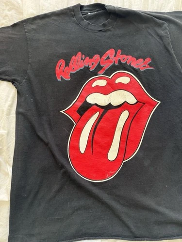 The Rolling Stones Voodoo Lounge World Tour T-S 1990s vintage concert t-shirt, vintage, size XL, single stitch, B+ condition
