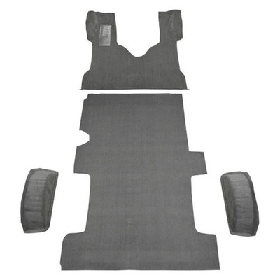 For Ford E-350 Club Wagon 03-05 Carpet Essex Replacement Molded Prairie Tan