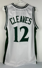 Mateen Cleaves MSU Michigan State Basketball Jersey Stitched Patches Medium