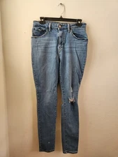 Levi's Jeans 721 High Rise Skinny Women's Blue Denim Size 31 x 30 Medium Wash