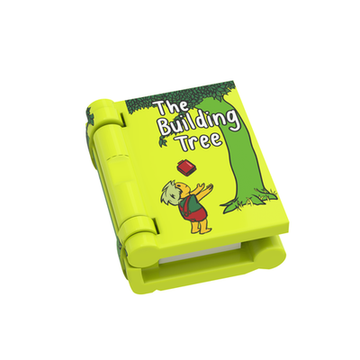 #ad quot;The Building Treequot; Book Minifig Accessory Custom Printed Brick City $4.00