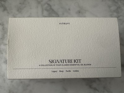 Vitruvi Signature Kit - Four Classic Essential Oil Blends. NIB