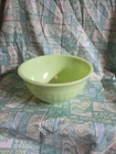 Jadeite Mixing Bowl  Unmarked.