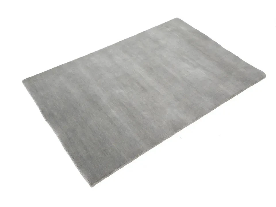 Solid Design Hand-Loomed 3X5 Gabbeh Wool Rug Oriental Home Decor Carpet - Image 3 of 4