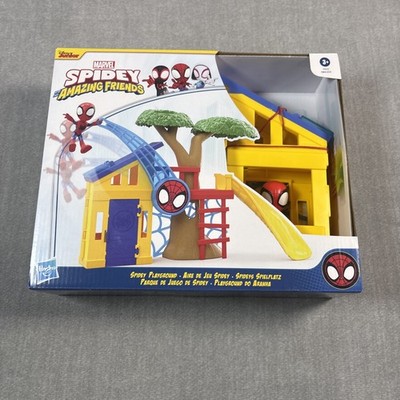 NEW W/ TAGS-Marvel Spidey & His Amazing Friends-Spidey Playground Playset