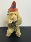 Vintage MARX Wind Up Toy Monkey Animated Drummer West Germany Not Working 1950s