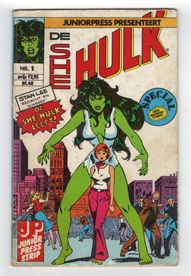1980 MARVEL SAVAGE SHE-HULK #1, #2 & #3 1ST APP OF SHE HULK RARE KEY GRAIL DUTCH