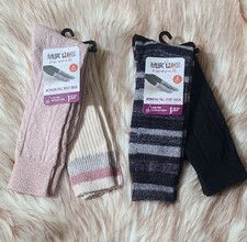 NWT Muk Luks Tall Boot Sock Bundle 4 Pairs