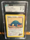 Rockets Snorlax - 33/132 Pokemon 2000 Gym Heroes Graded CGC 7.5