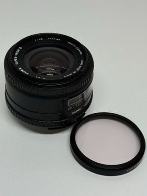 Sigma Super Wide II 24mm f/2.8 Mutil-Coated Lens  w/ Filter - UNTESTED FOR PARTS