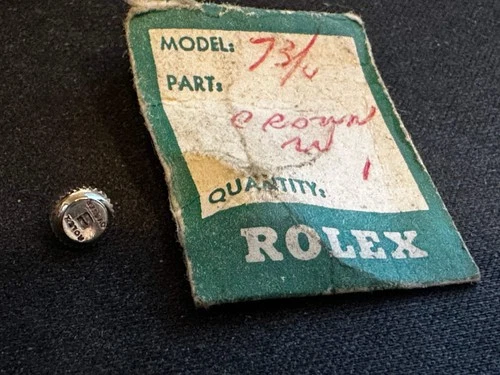 Rolex Oyster Crown White 5.3mm - New in envelope