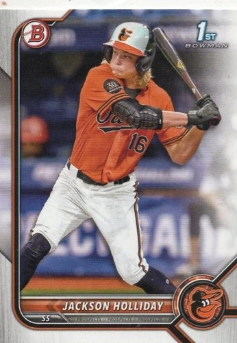 2022  BOWMAN JACKSON HOLLIDAY RC #BD-168