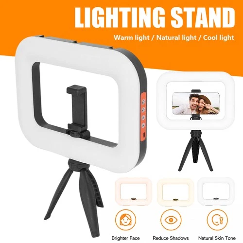 Ring Light with Stand and Phone Holder
