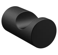 Moen YB0403BL Align Modern Single Robe Hook Matte Black Finish NEW X64833
