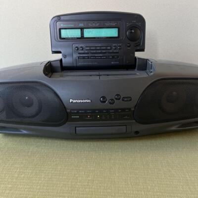 Panasonic RX-DT909 Cobra Top CD Radio Cassette Player | eBay Panasonic RX-DT909 Cobra Top CD Radio Cassette Player | eBay