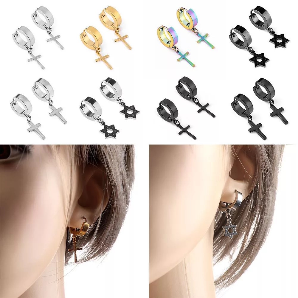 Gothic stud earrings deals