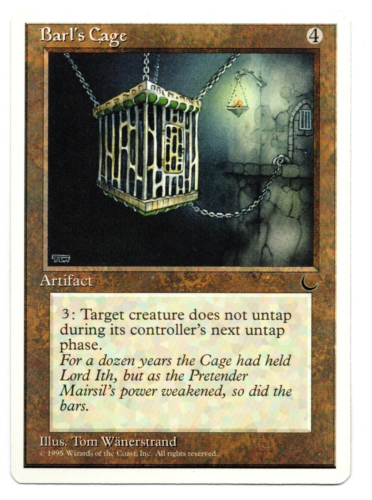 BARL'S CAGE - CHRONICLES EDITION 1995 MAGIC THE GATHERING MTG