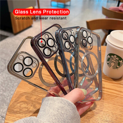 Phone Case With Camera Protector Advanced Electroplating Integrated With Lens Pr