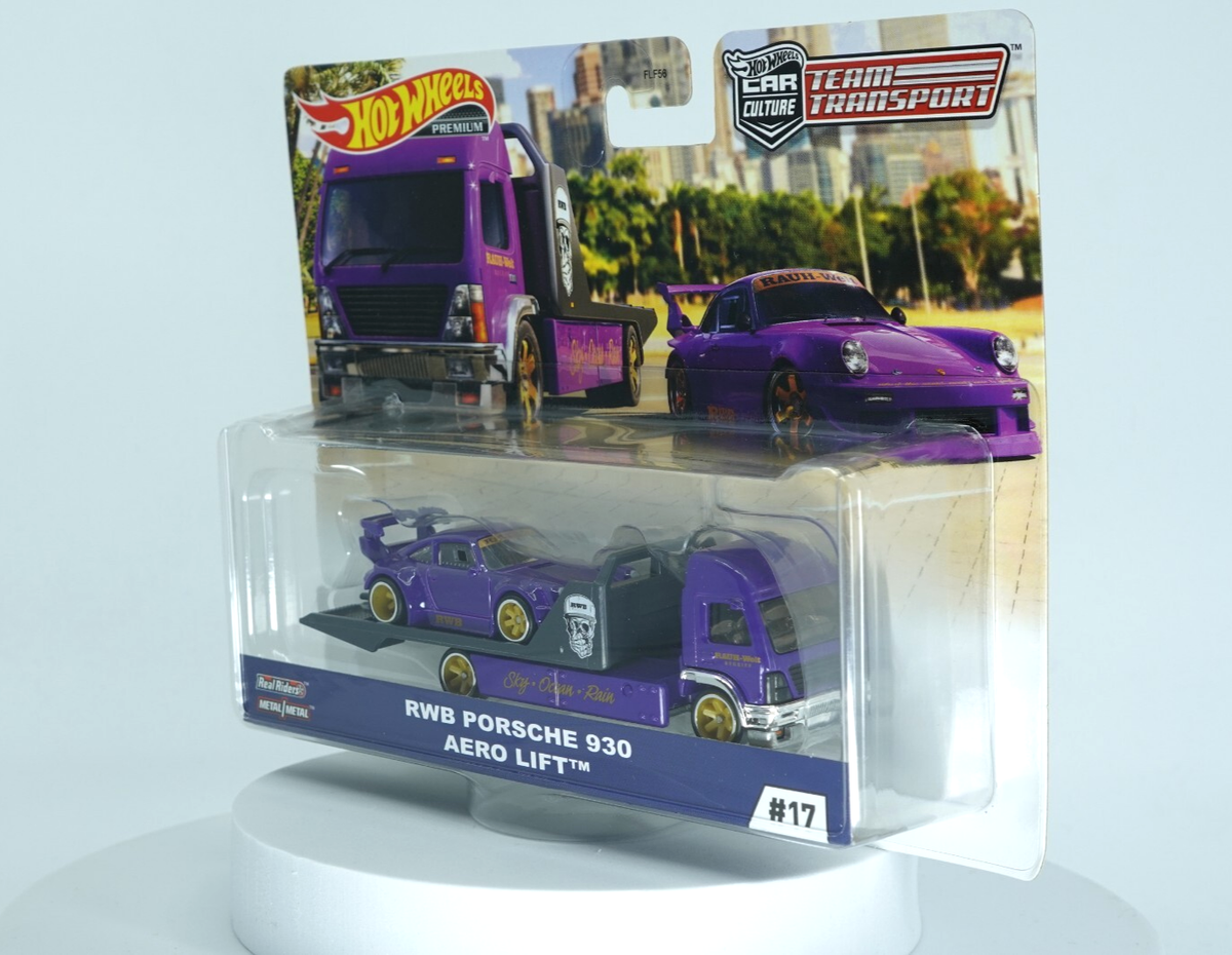 Hot Wheels Team Transport RWB Porsche 930 Aero Lift #17 Premium