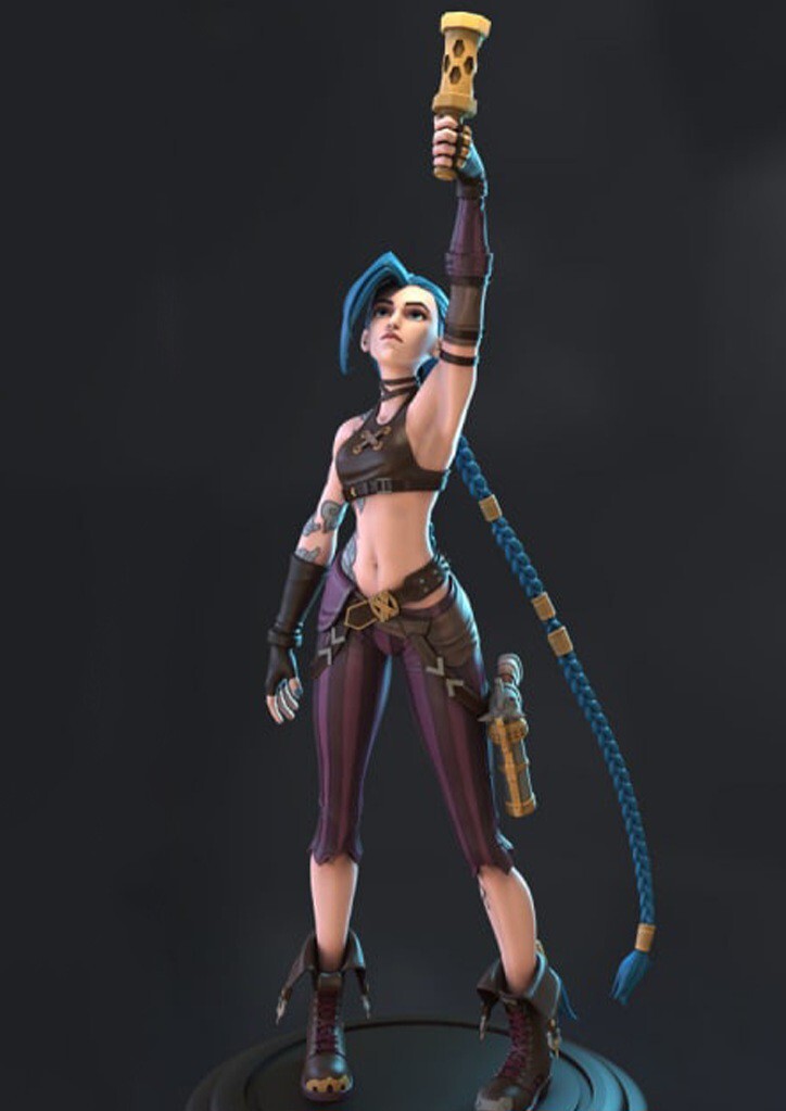 ARCANE Jinx フィギュア Jinx figure - Arcane - Hot Toys