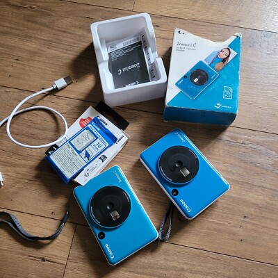 Canon Zoemini C Instant Camera Printer Seaside Blue