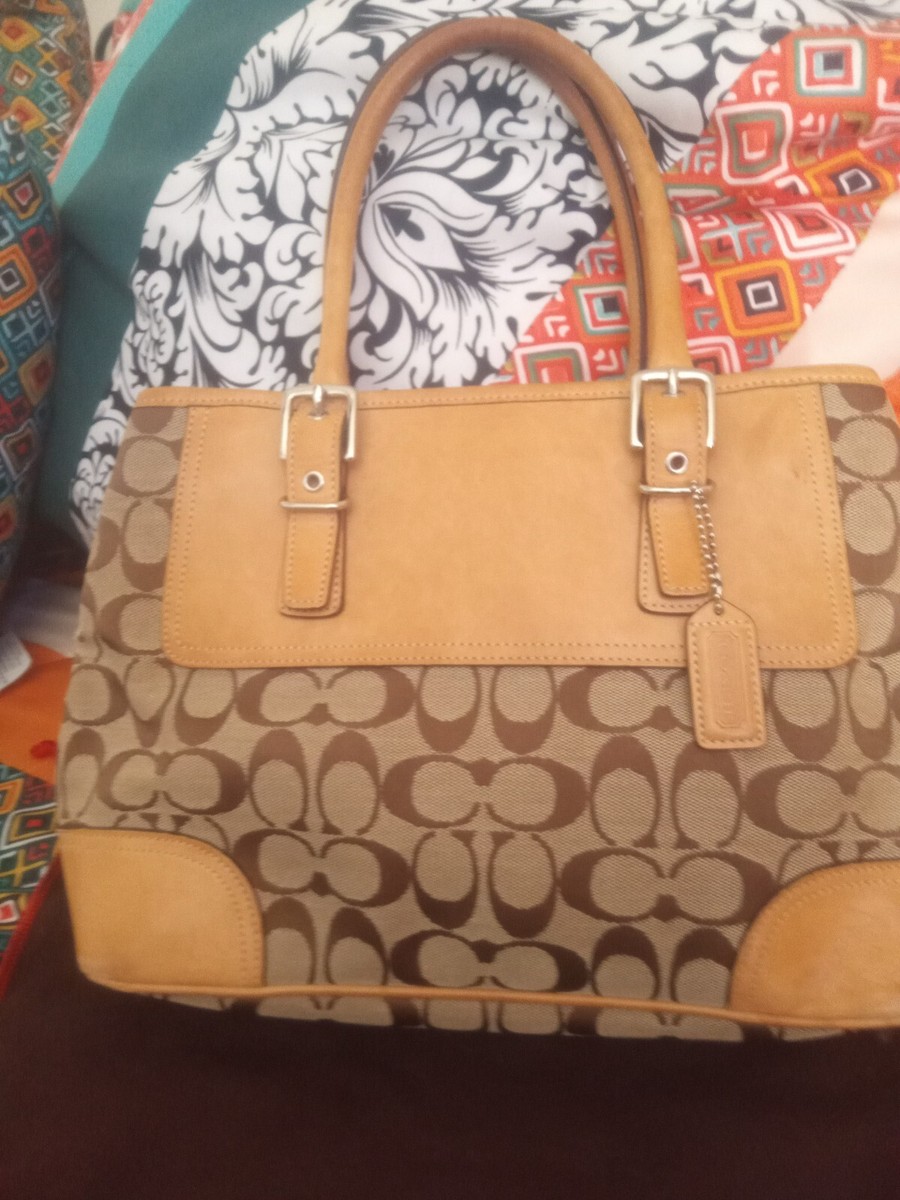 Vintage Classic Logo Coach Handbag | eBay