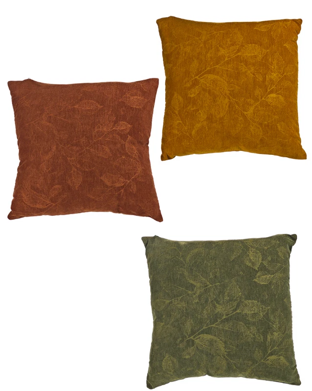 Federa decorativa per cuscino con lettere iniziali a forma di fiore, 50 x 50 cm, rosa