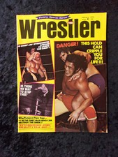 Vintage February 1975 The Wrestler Magazine Chief Jay Strongbow Cover 948