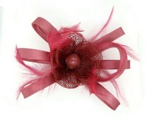 Fascinator Flower -Rose Pink / fascinator hat /derby hat /Tea party headwear