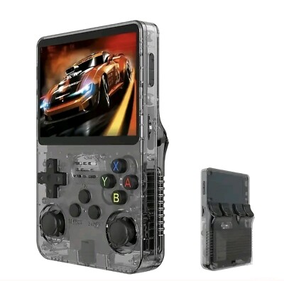 R36S Retro Handheld Spielkonsole Linux 3,5'' IPS Bildschirm 15000+ Spiele NEU